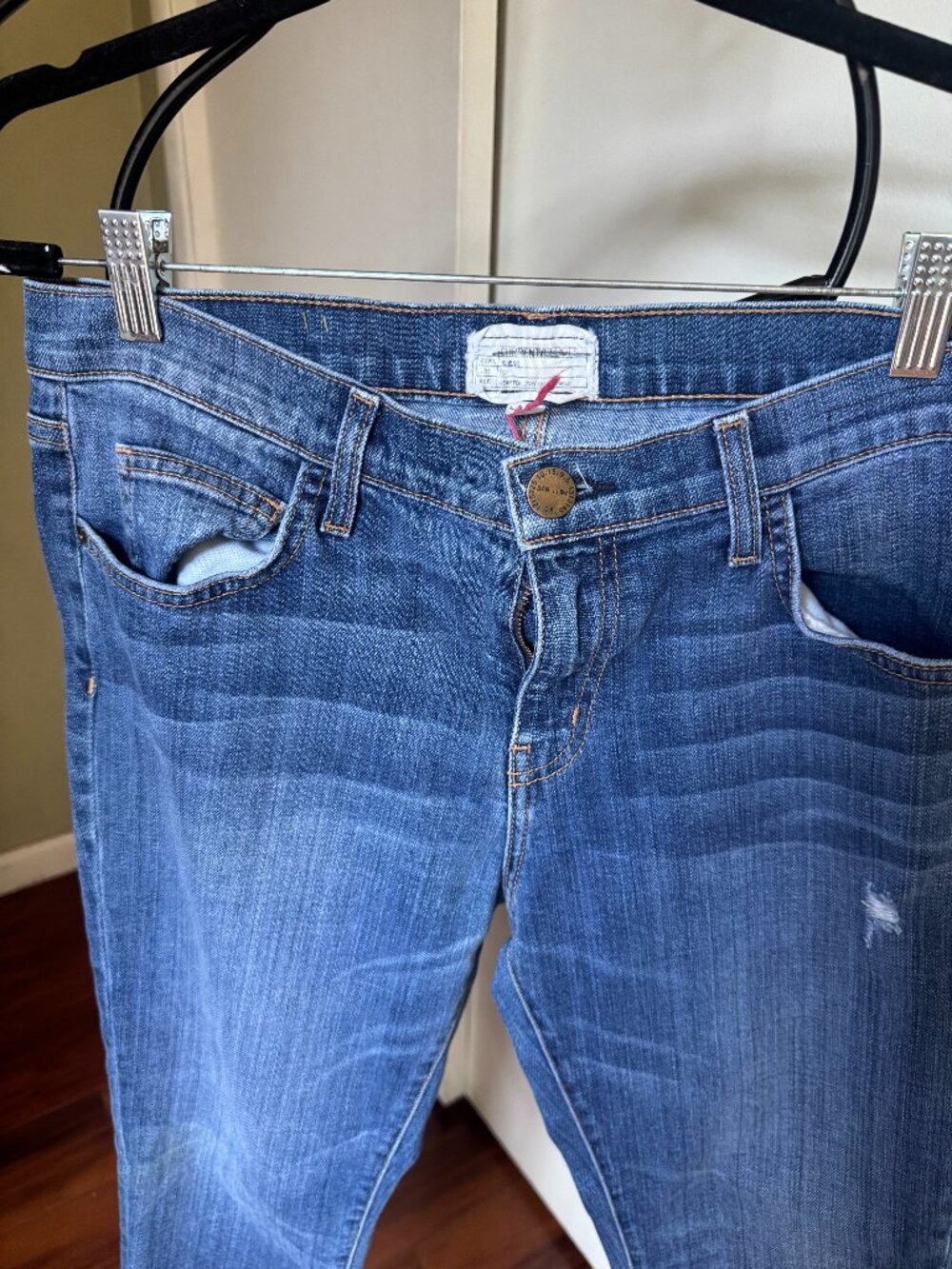 Current Elliot the cropped boot jean b/c court made in usa  w 32"